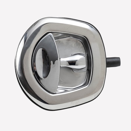 Eberhard Manufacturing Co 3Pt Ss Receptical, Chr T W/Cyl EMC 28435-RSS-J207-03